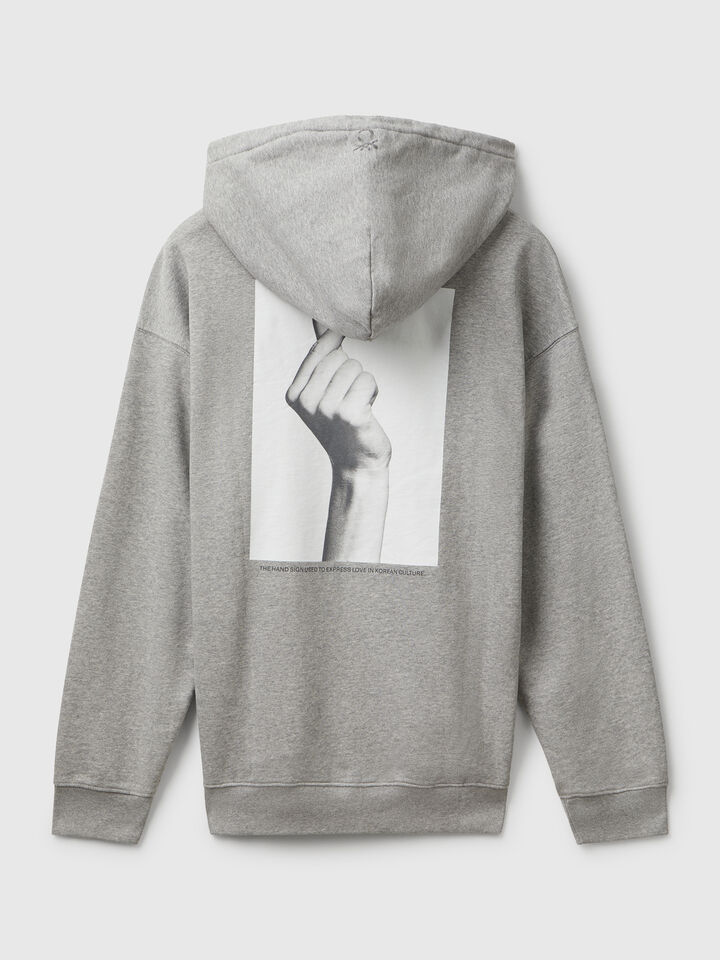 SWEATER W/HOOD Herren image number 6